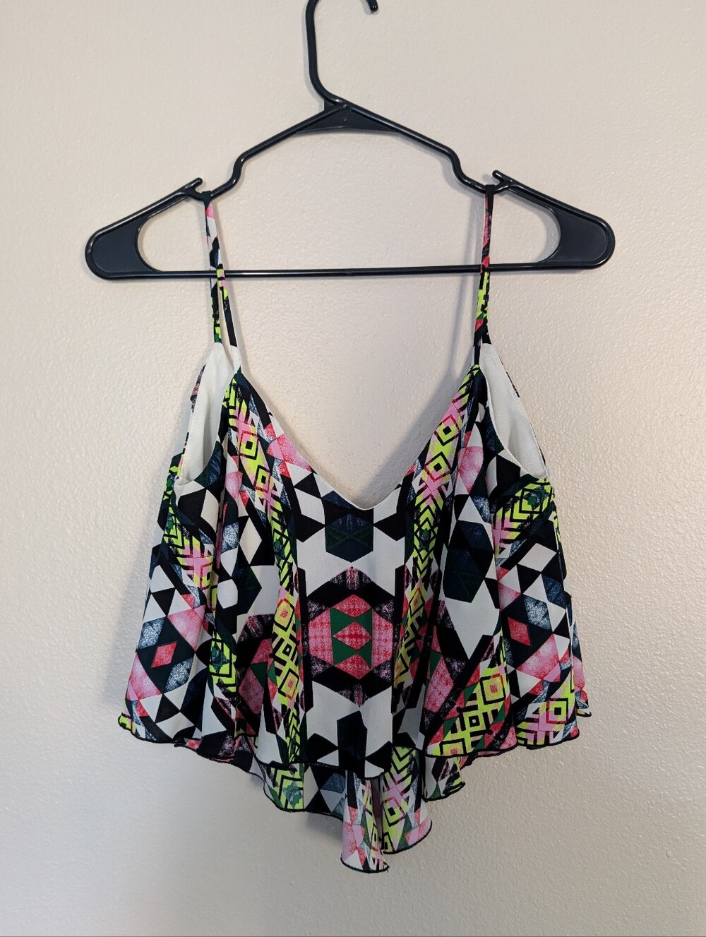 Foreign Exchange Multicolored Crop Top